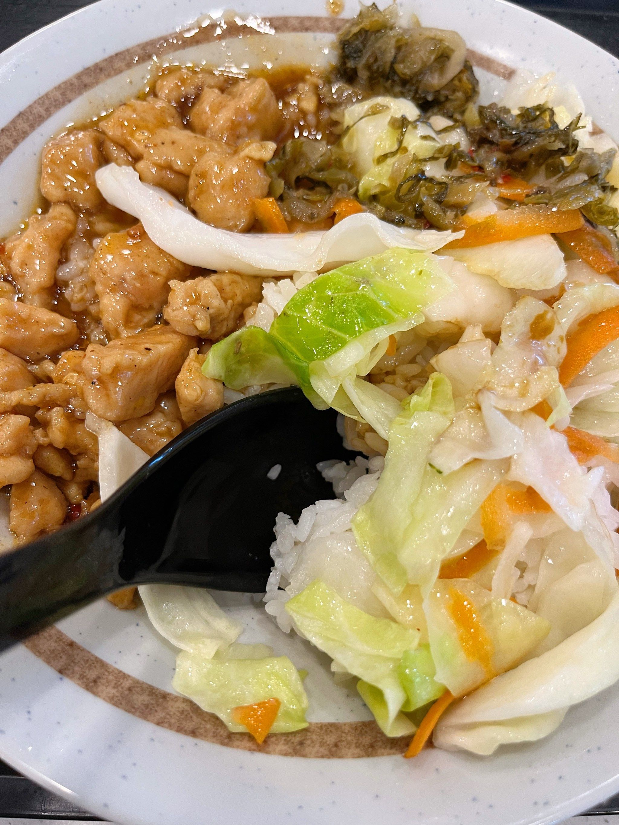 永和大王宫保鸡丁饭一定要配鸡蛋羹啊啊啊