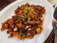酱爆栗子鸡丁-恭敬李·烤鸭(天坛北门店)