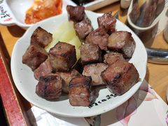 雪花牛肉粒-秋香家韩式炭火烤肉(磐石路店)