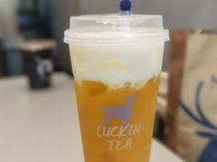 杨枝甘露芒果多-瑞幸咖啡(德商国际店)