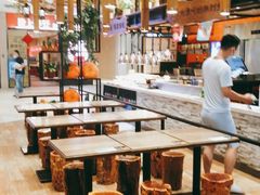 自助取餐区-好人民间小吃·番茄鱼酸菜鱼(木渎悠方店)