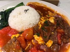 番茄牛肉蛋饭-食大利香港茶餐厅(南亚风情第一城店)