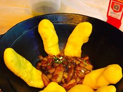 地锅茄子-洪福龙虾