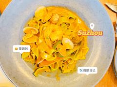 海鲜自制菠菜宽面-G+KITCHEN(龙湖狮山天街店)