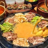 深圳也有韩式锅盖烤肉了❗️新奇又好吃❗️❗️
