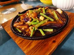 铁板茄子豆角-清晖小苑•顺德地方菜(壹海城店)