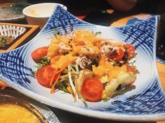 吞拿鱼有机蔬菜沙拉-立山居酒屋·烧鸟 天妇罗(西北湖店)
