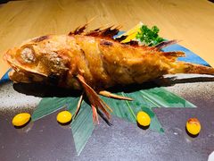 烤金吉鱼-Hatsune隐泉日式料理(SKP店)