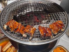 -草家酱蟹炭火烤肉店(珲春南路一店)