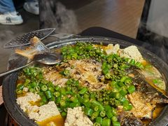 -探鱼·鲜青椒爽麻烤鱼(番禺万达店)