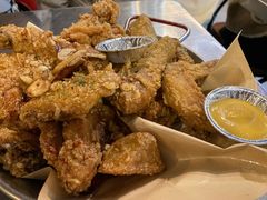 炸鸡一半一半-富乐满韩国正宗炸鸡韩国料理(虹泉路店)