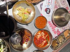 -草家酱蟹炭火烤肉店(珲春南路一店)