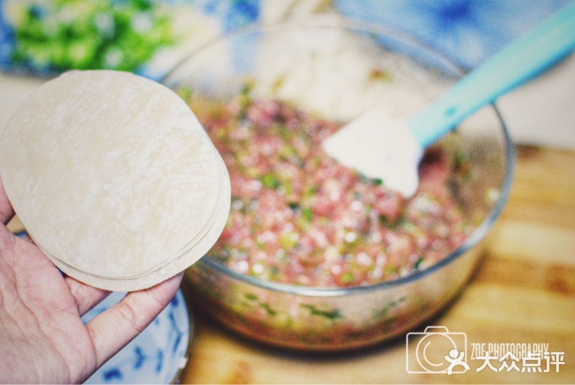 安格斯牛肉包的饺子