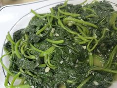 蒜蓉炒番薯叶-老字号蛇口德记烧腊饭店·海鲜加工