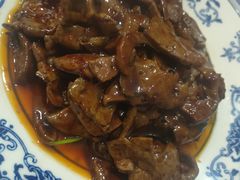 金花菜炒羊肝-蔡阿水羊肉店