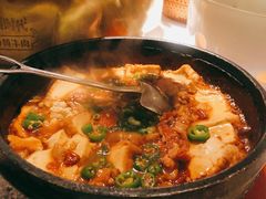 砂锅脆皮豆腐-炊烟小炒黄牛肉(中心印象城店)