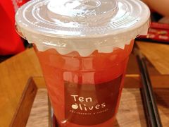 话梅芭乐气泡水-Ten Olives甜点