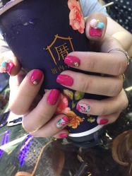 点击看大图 -莫奈花园日式美甲美睫