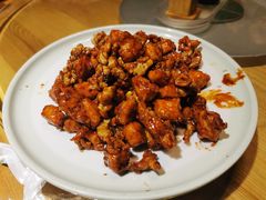 酱爆桃仁鸡丁-陈傻子餐厅(世纪都会店)