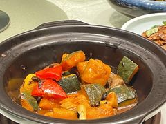 有机贝贝瓜烧牛柳粒-荣粤酒家·融合粤菜