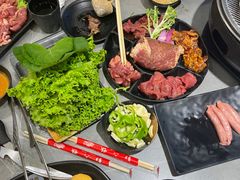 -啊美丽炭火烤肉(滑翔一店)