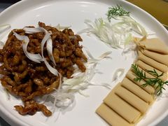 京酱肉丝-京味斋·北京烤鸭(华威桥北工大店)