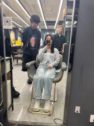 点击看大图 -藤野造型烫发染发