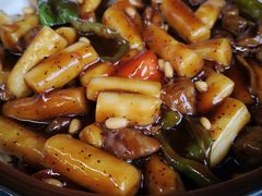 黑椒牛肉粒炒年糕-梁溪河畔·吉府花园(南长街南下塘店)