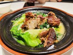 咸骨杂菜煲-添饭茶餐厅(天悦龙庭店)