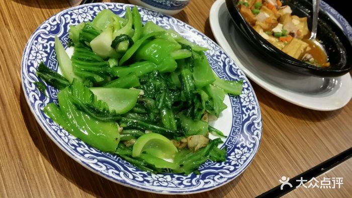 季禾宫(万达广场店)生炒水东芥菜图片 - 第1张