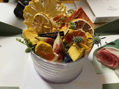 春华秋实淡蓝莓MillaCGB奶油蛋糕-小苍兰风铃草蛋糕甜品(沈阳店)