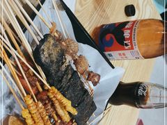 -旋风烤面筋烧烤(万达茶南店)