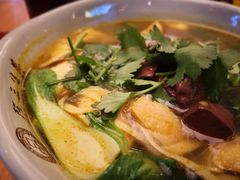 咖喱鸭血粉丝汤-阿三生煎(正弘城店)