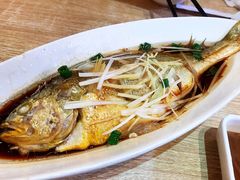 清蒸大黄花鱼-渔家颂歌渔家味道(青石路店)
