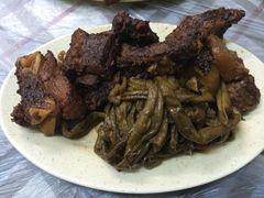 排骨+豆角-尹记餐馆(花园店)