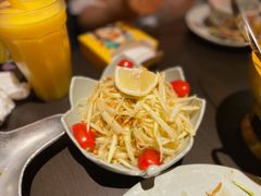 青木瓜沙拉-大头虾越式风味餐厅(光明广场店)