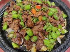 铁板孜然牛肉-芳芳餐厅(白沙路店)