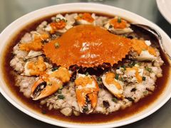 和乐蟹蒸手剁肉饼-广州文华东方酒店·江-由辉师傅主理