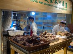 自助取餐区-贯贯吉·清真餐厅(浙江中路店)