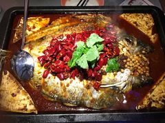 -探鱼·鲜青椒爽麻烤鱼(三水广场店)
