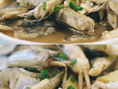 葱姜蛏子-天桥饭店·特色海鲜(金山嘴渔村店)