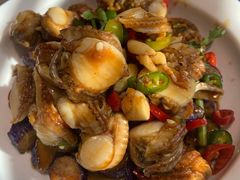 紫山茄拌扇贝-味莊·青岛菜(云霄路店)