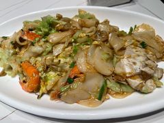 海鲜炒年糕-金海湾海鲜排档(朱家尖店)