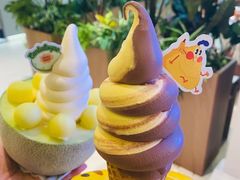 哈密瓜冰淇淋-玲婧胡同·生日蛋糕·餐厅(嘉里城店)