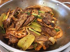 主打的干锅鸭头-安诚居干锅鸭头(八角店)