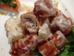 菠萝油条虾-鹿港小镇(悠唐店)