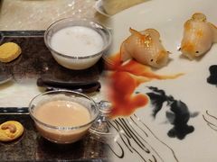 燕液杏仁蛋白茶-8餐厅(新葡京酒店)