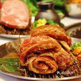 最鹤城家庭拌肉，招牌必点，肥瘦相间却不腻。调味牛排卷