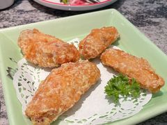 蛋黄鸡翅小份-新白鹿餐厅(松江开元地中海店)
