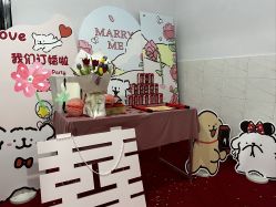 -桃子造型婚纱礼服(凤起广场店)